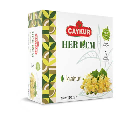 Herdem Yeşil Ihlamur Çayı  Süzen Poşet 160 Gr